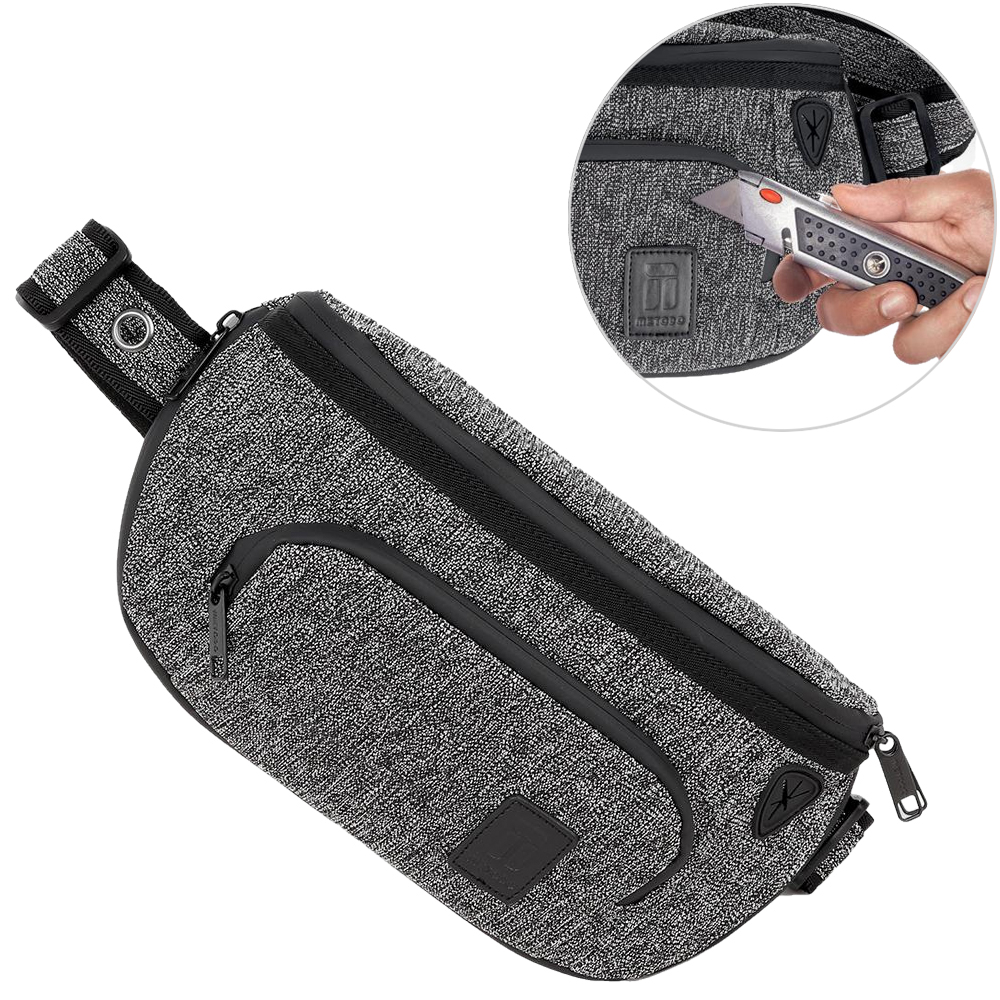 미토도 도난방지가방 슬링백 방검 해외 유럽 여행용 소매치기방지 확장형 TSL-901