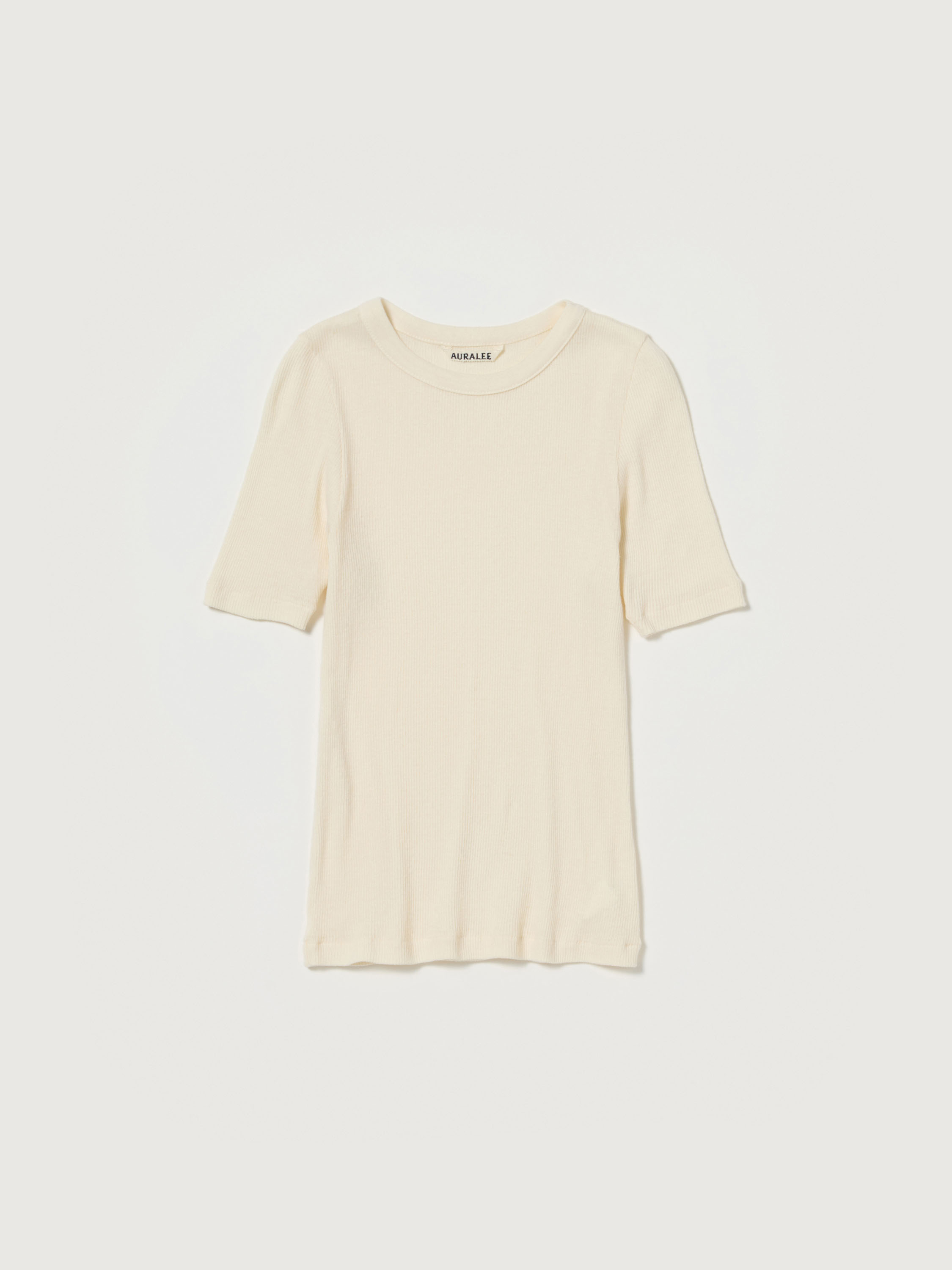 오라리 우먼즈 반팔티 ORGANIC SOFT RIB TEE 25SS - 상세 이미지 2