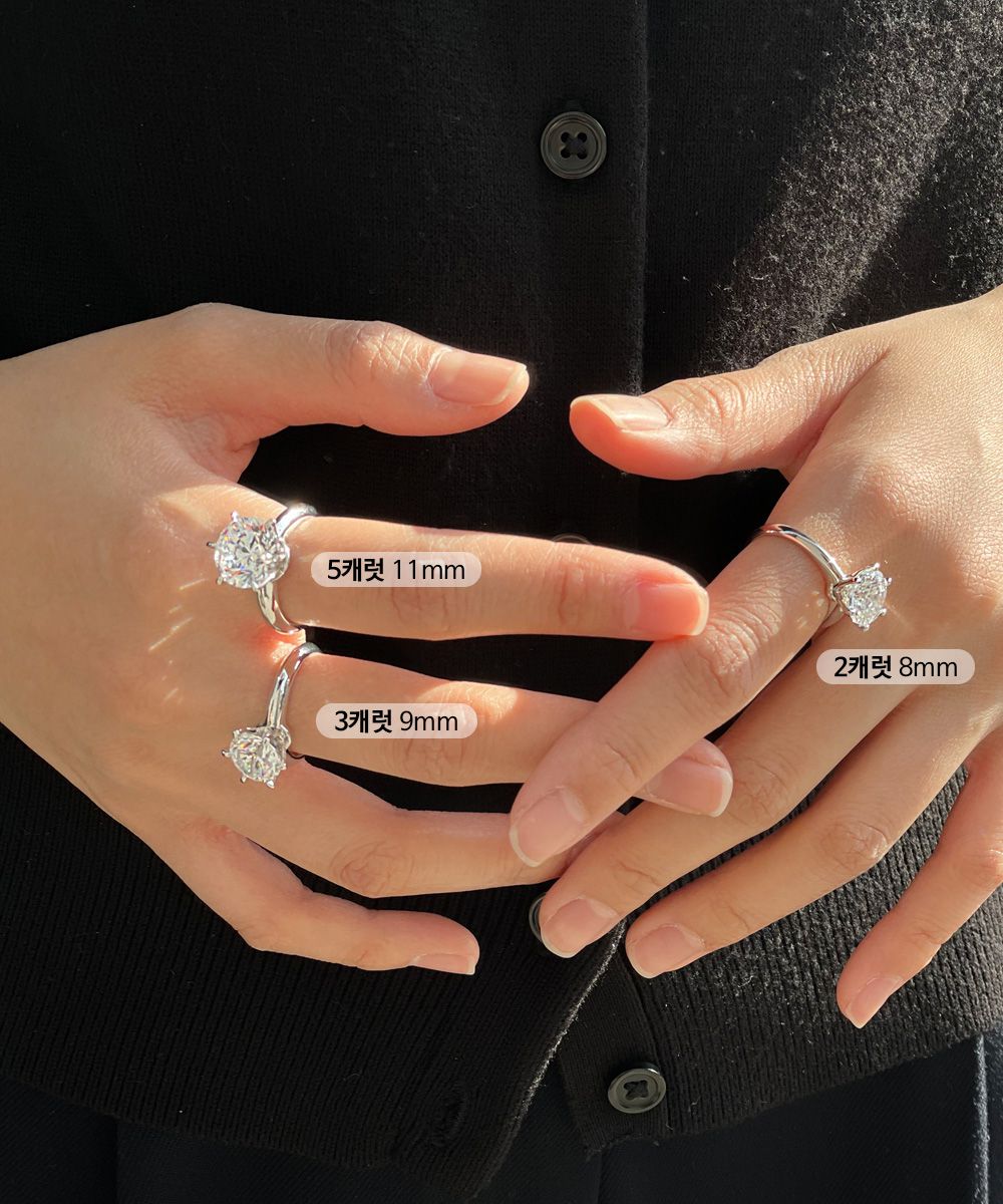 5캐럿 다이아 반지 IGI 랩 그로운 6프롱 솔리테어 프러포즈 엄마 생신 결혼 기념일 선물 - 상세 이미지 2