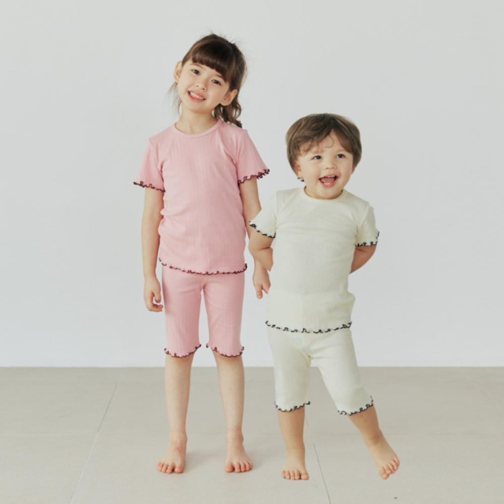 5+1 아기여름실내복 아기내복 실내복 유아내복 유아내의 신생아내의 이미지 2