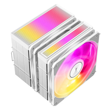 JIUSHARK JF500 Ruby ARGB (화이트) CPU공랭쿨러