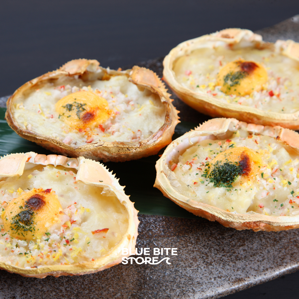 치즈 해물 그라탕 700g 10마리 게딱지 - 상품 이미지
