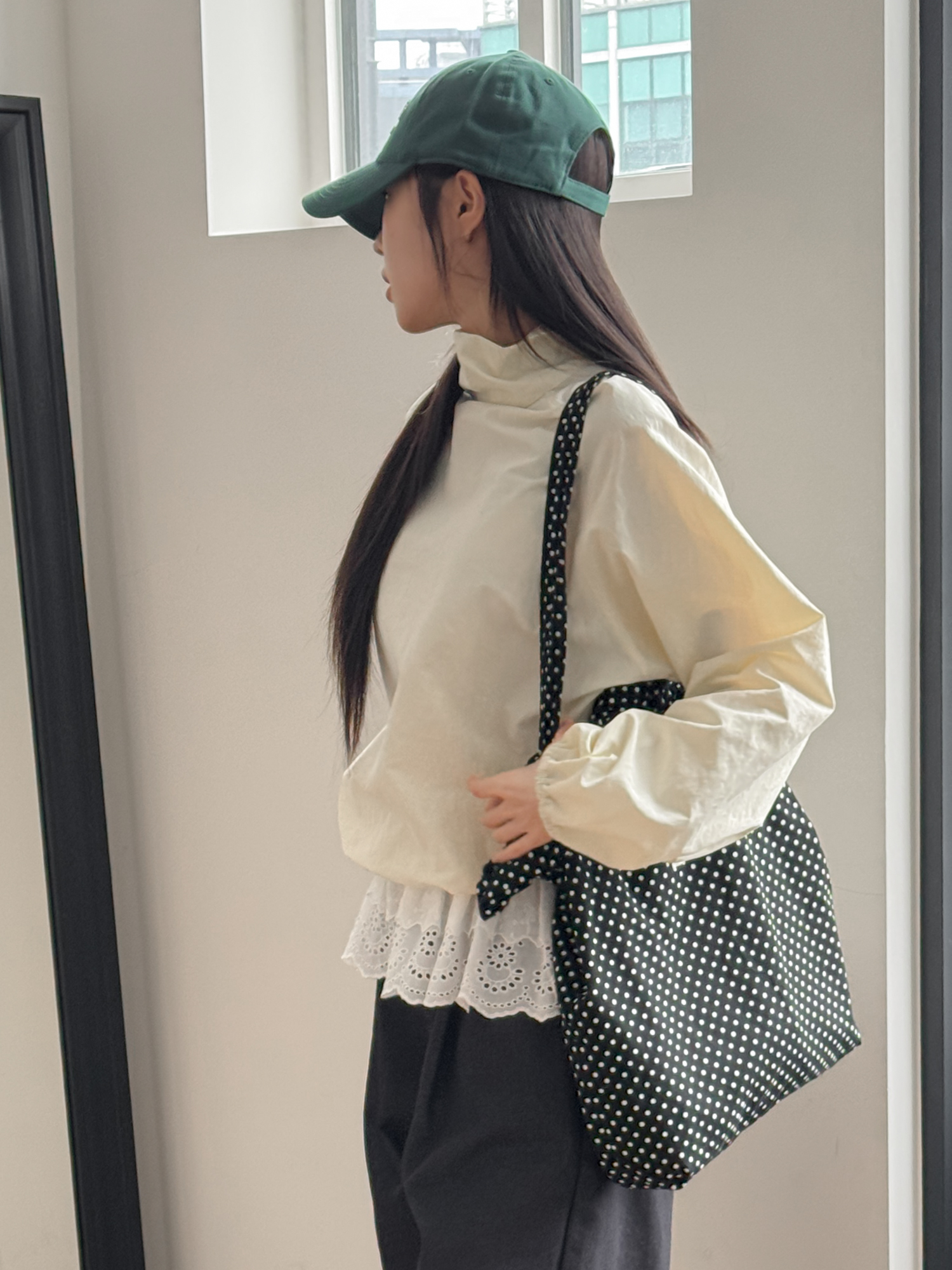 [소두핏] 선샤인 레터링 자수 데일리 볼캡 모자 5color 상세 이미지 32