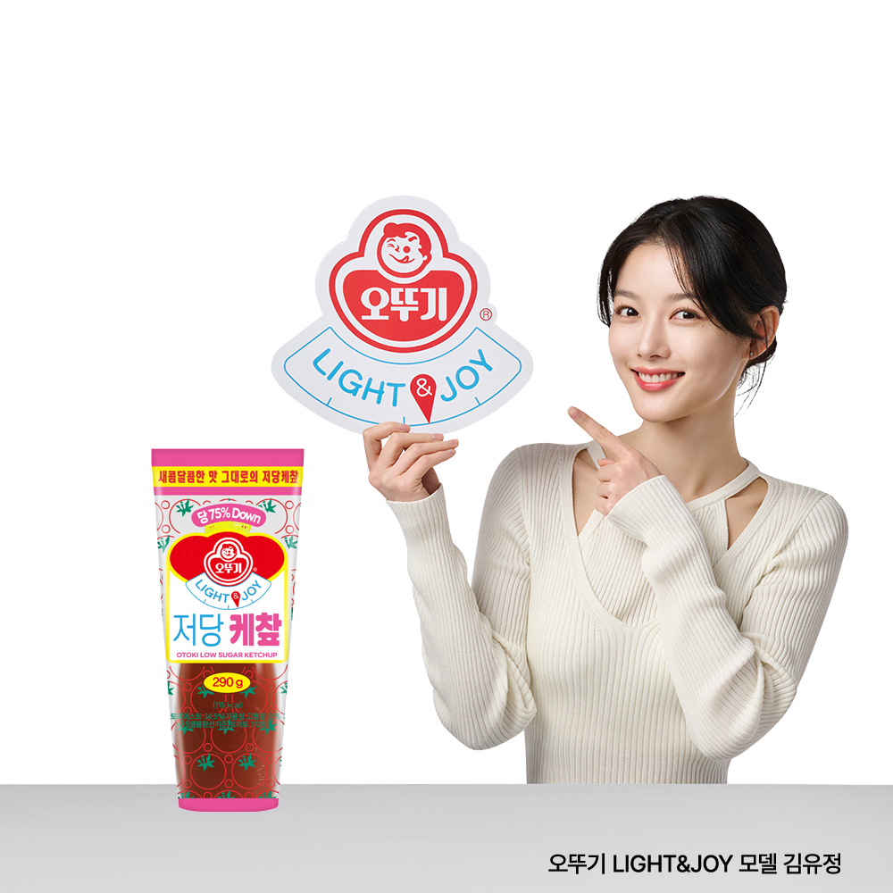 오뚜기 LIGHT&JOY 저당 케찹 290g - 상품 이미지