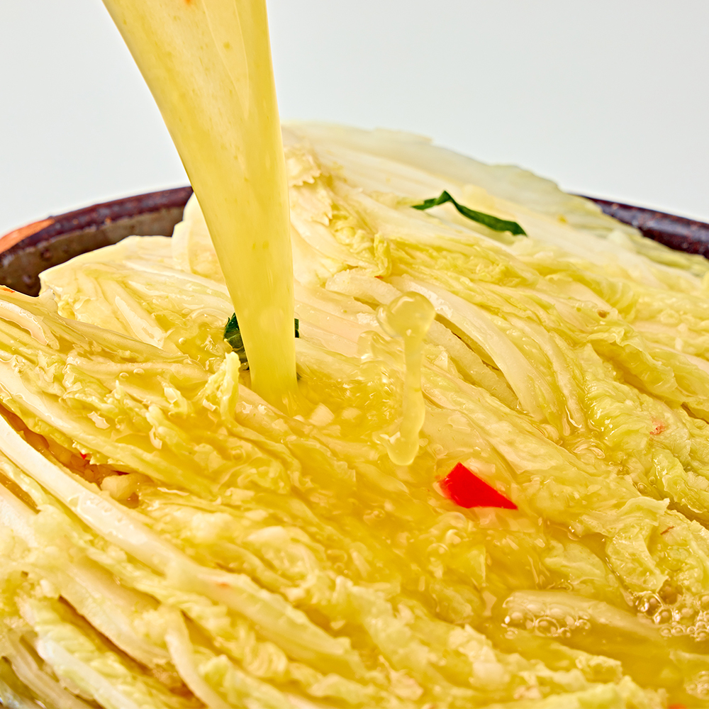 시원한 별미 호박 물김치 1kg 국내산 100% 농산물 달큰상큼 - 메인 이미지
