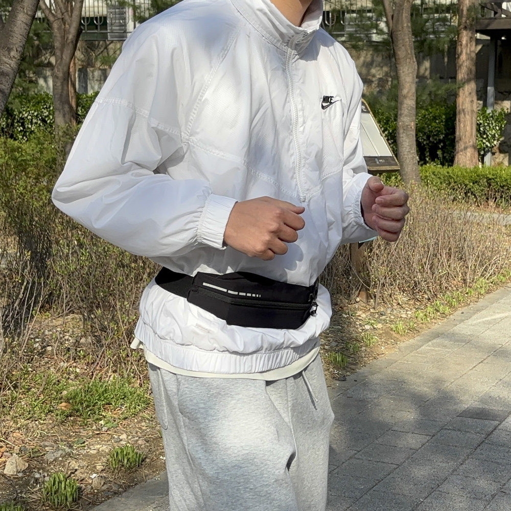 슈커밍 러닝벨트 마라톤 런닝 가방 플립벨트