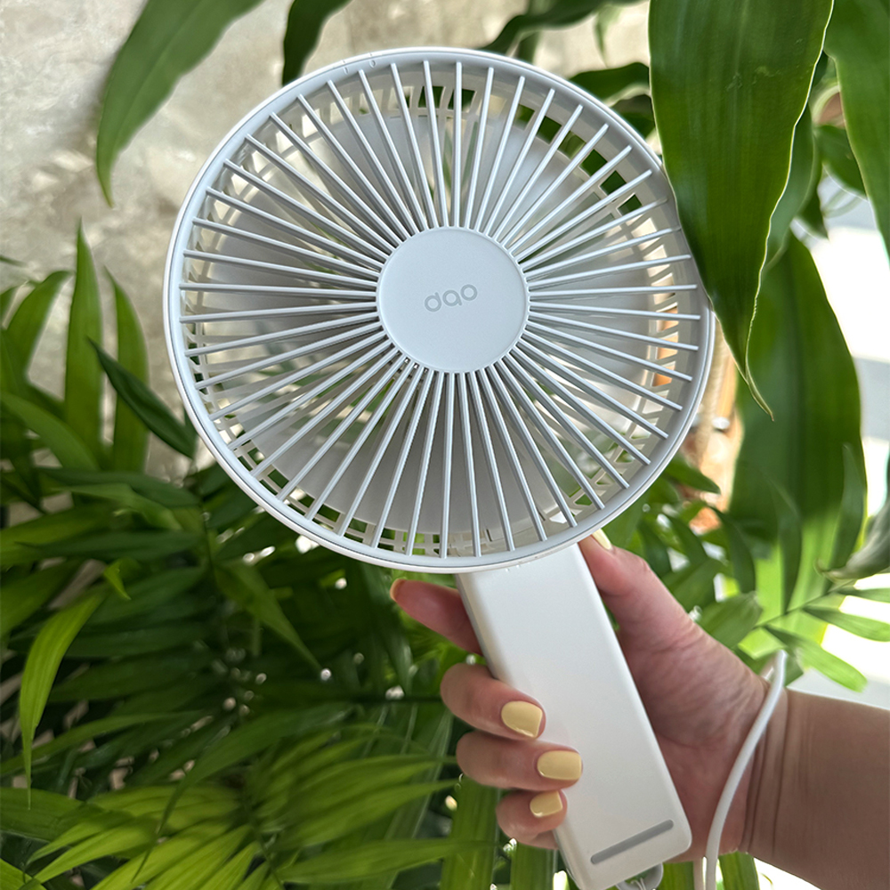 다오 빅팬선풍기 휴대용 무선 탁상용 캠핑 휴대용 저소음 BLDC 충전 시원한 6인치 접이식