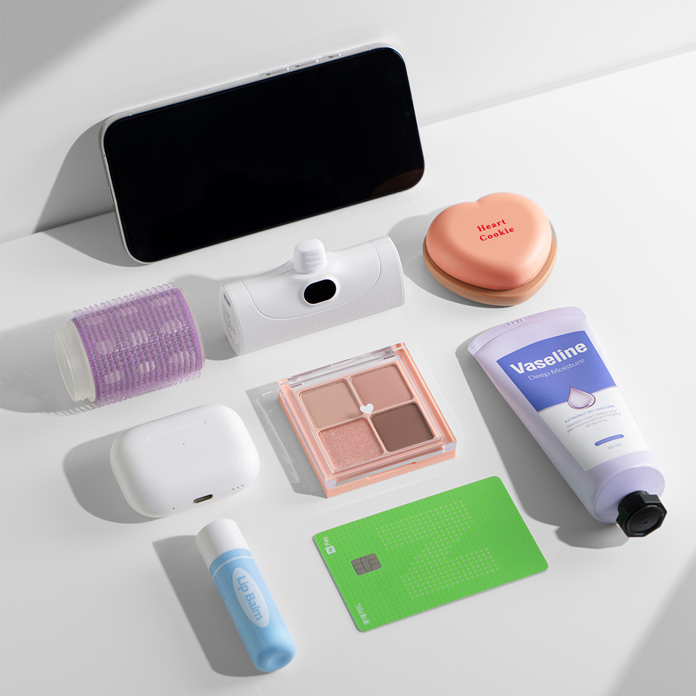 미니 보조배터리 시홈 보조배터리 고속 무선 충전 5000mAh 보조배터리 도킹형 보조배터리