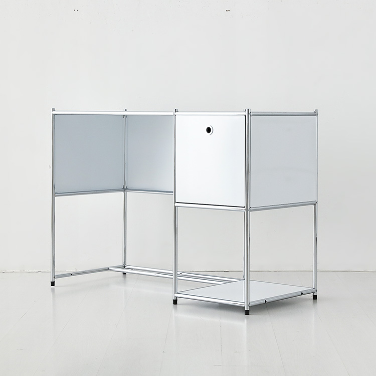 심플리 책상 BC141 1145X500X830MM, 퓨어화이트 6451.3242 - 메인 이미지