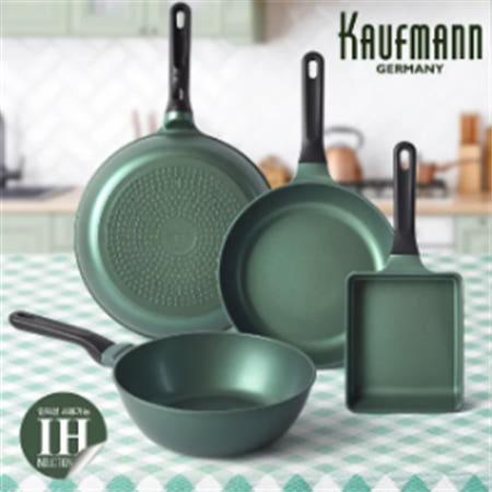 [카우프만] 올리브 인덕션 프라이팬 4종 세트(A형) KOIF-A4P