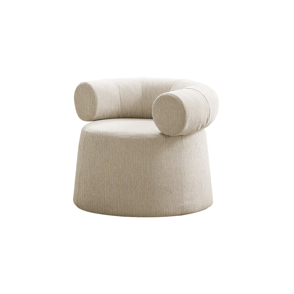 쉐우드가구 헤르첸 블렌트 패브릭 허그체어 소파 Channal-01, 1인용