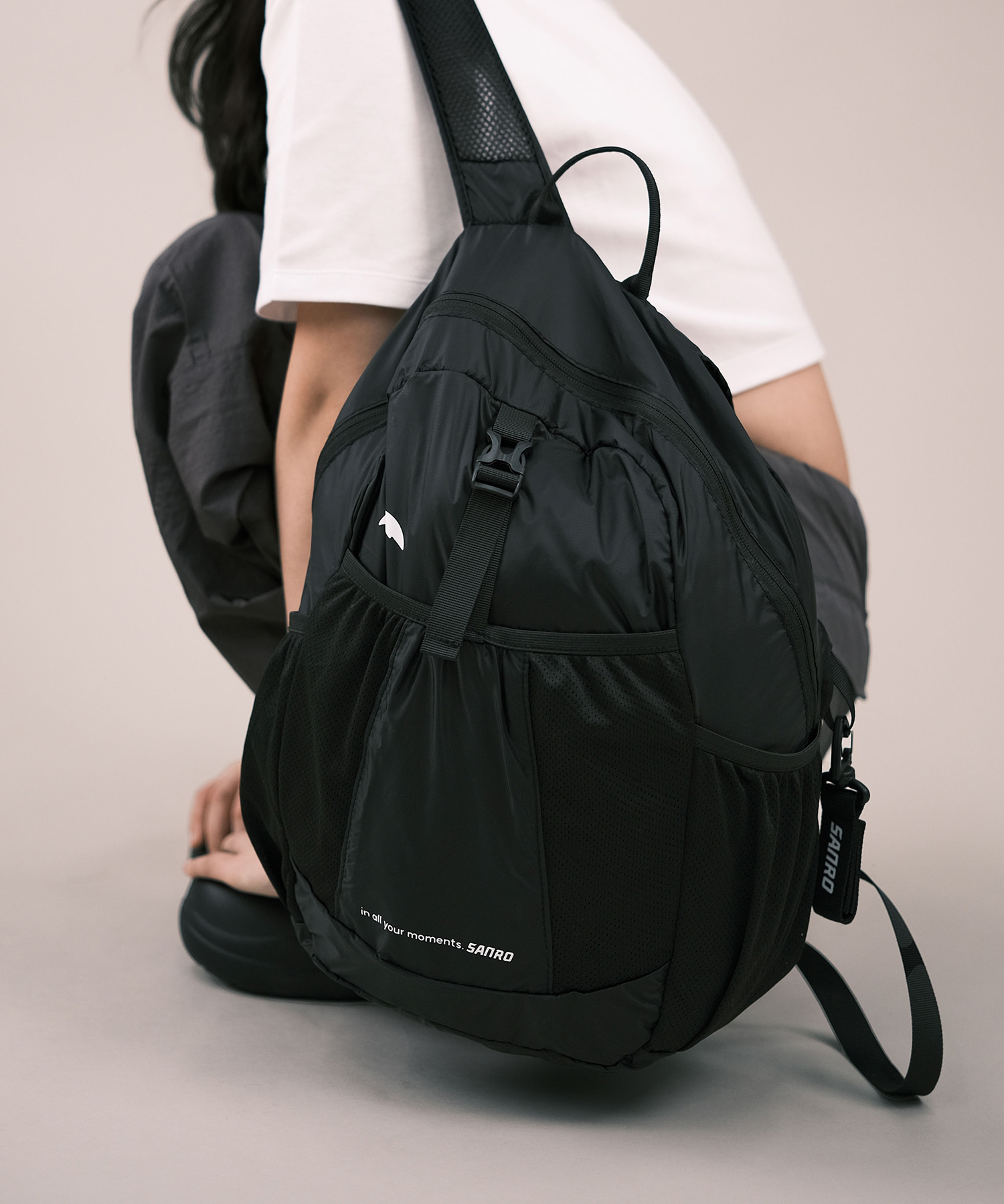 산로 20L 경량 등산가방 남녀공용 가벼운 등산용 배낭 소형 백팩 미니 - 상세 이미지 5
