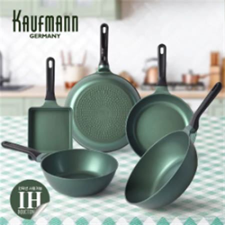 [카우프만] 올리브 인덕션 프라이팬 5종 세트 KOIF-5P