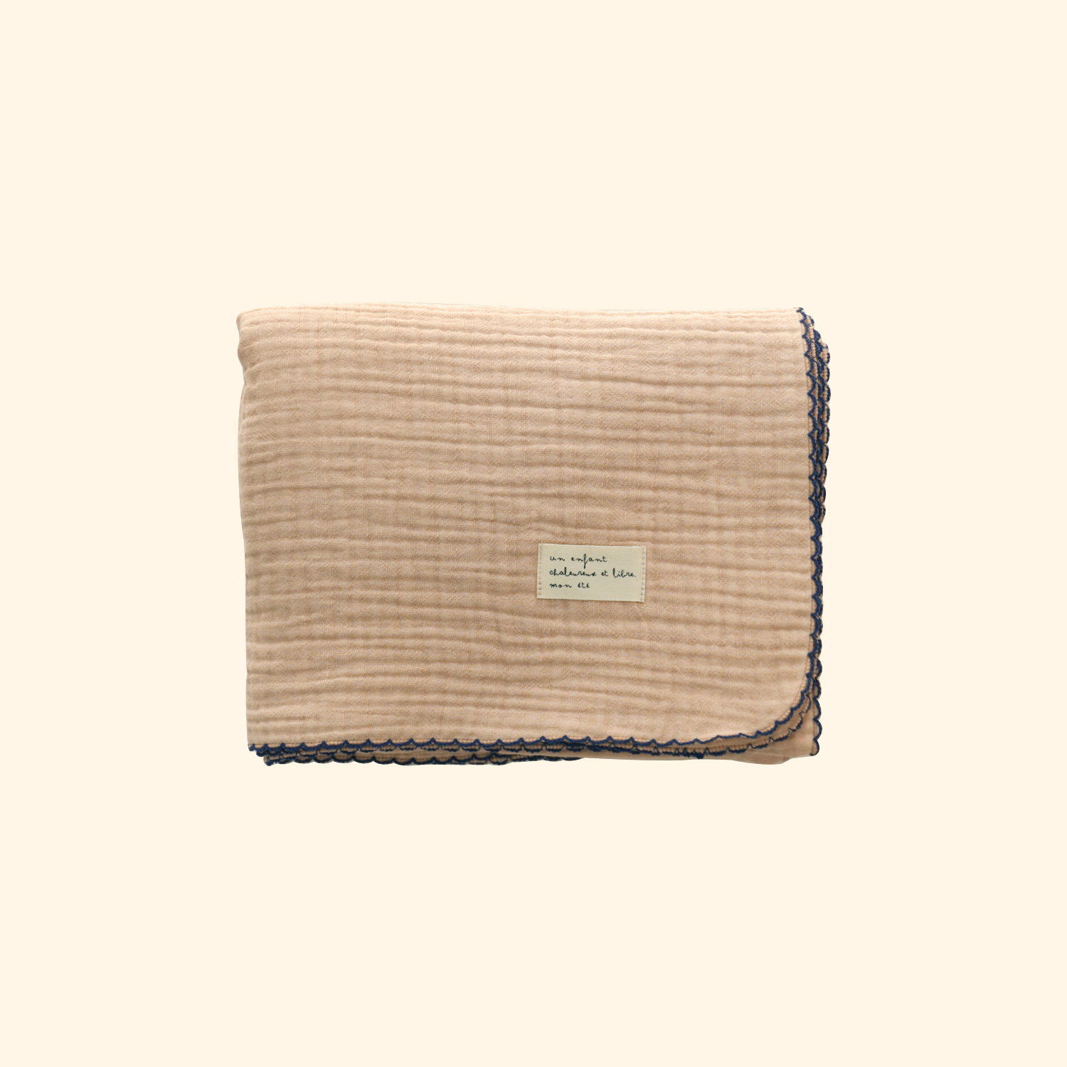 미뇽 블랭킷 - 베이지