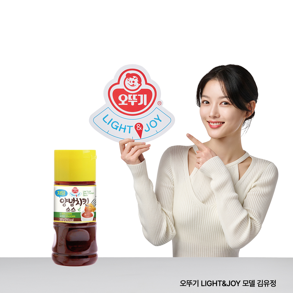 오뚜기 LIGHT&JOY 저당 양념치킨소스 300G - 메인 이미지