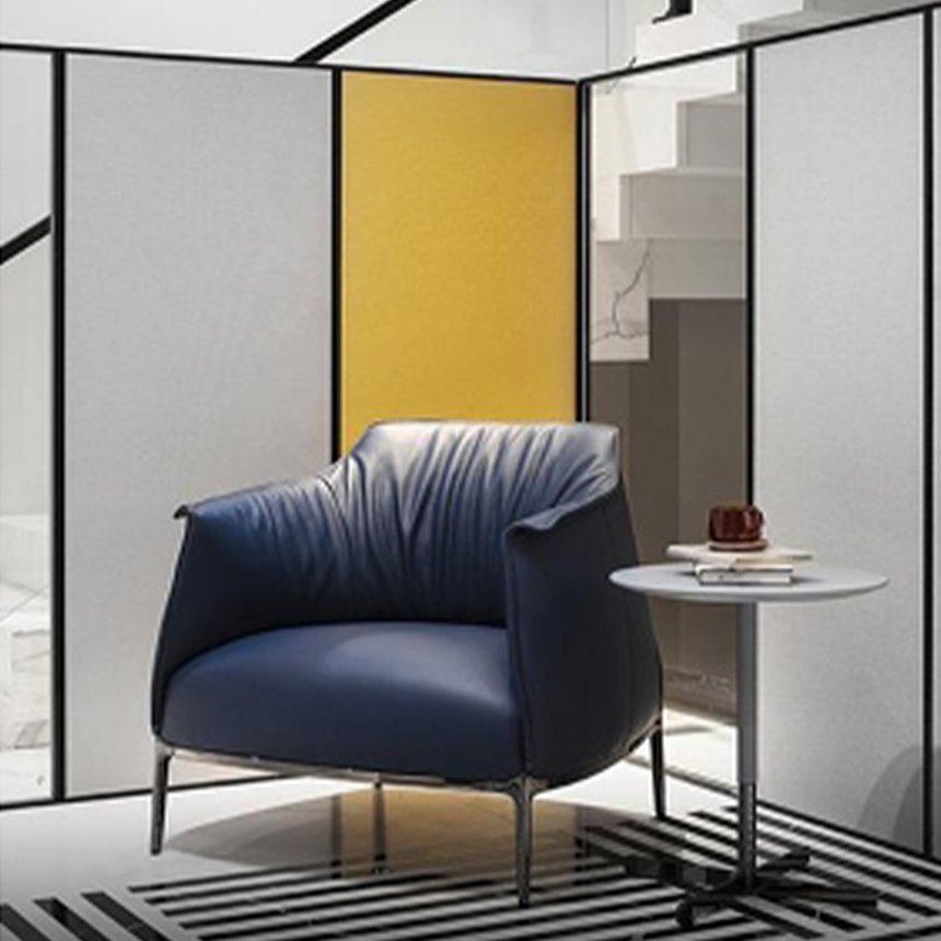 아치볼드 인테리어 편안한 안락 레더 체어 Archibold Chair - 상세 이미지 5