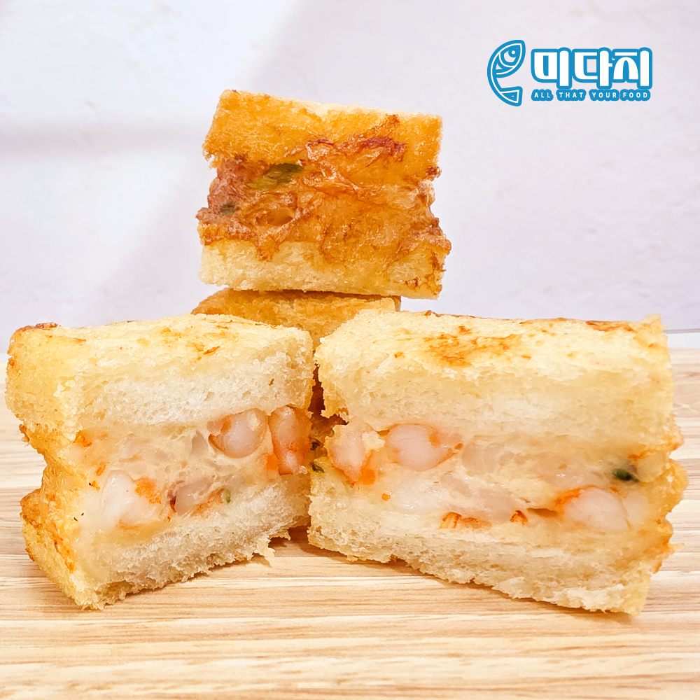 미다지 멘보샤 500g, 600g 식빵새우튀김 업소용 중화요리