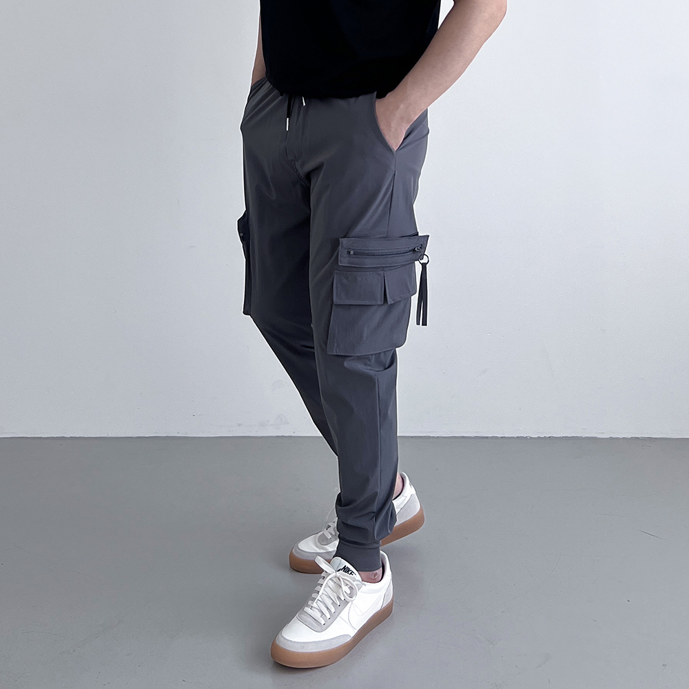 여름용 아이스조거팬츠 여름건빵바지 택티컬바지 - 상품 이미지