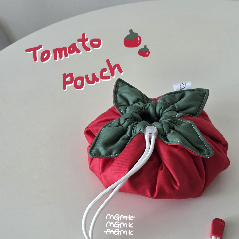 맹고마켓 스트링파우치 - 토마토(Tomato) 상품 이미지