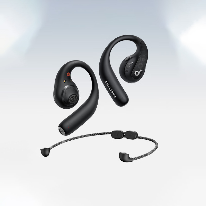앤커 사운드코어 에어로핏 프로 2in1 블루투스 이어폰 AeroFit Pro A3871 기능성 검정 : 구대로