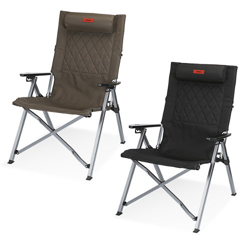 캠핑체어 코베아 리클라이너 릴렉스 체어 4단각도조절 캠핑의자