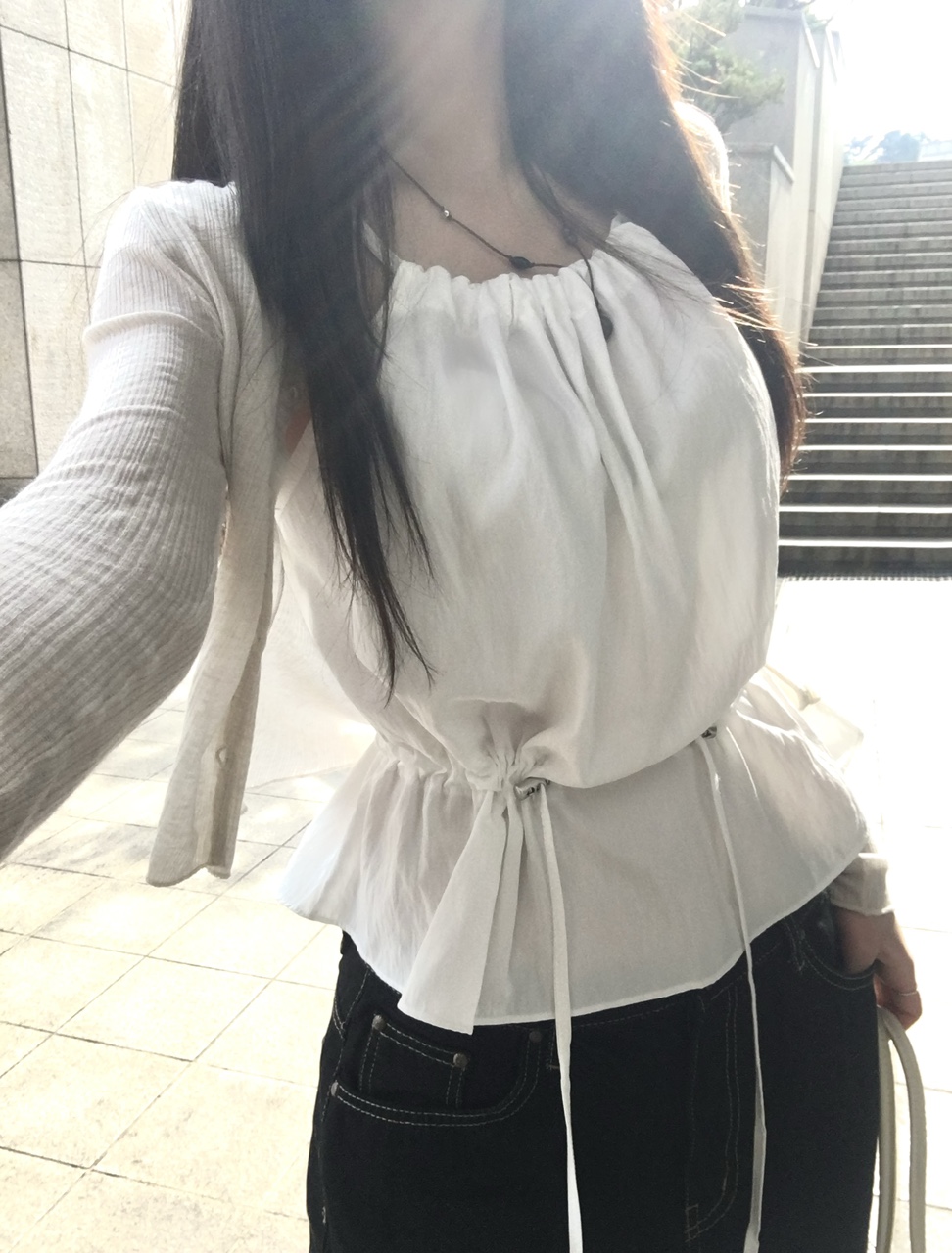 [햇빛가림용🌞💛] 클로버 썸머 후들 시스루 가디건 (6color) 상세 이미지 25