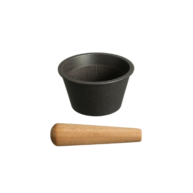 [정식수입] 킨토 절구 세트 일본 미니 마늘 깨갈이 도자기 절구통 이유식 - 상세 이미지 4