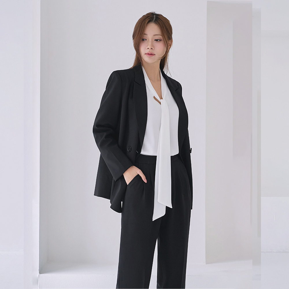 빅사이즈 여성 정장 자켓 면접 재킷 [이안] 이미지 4