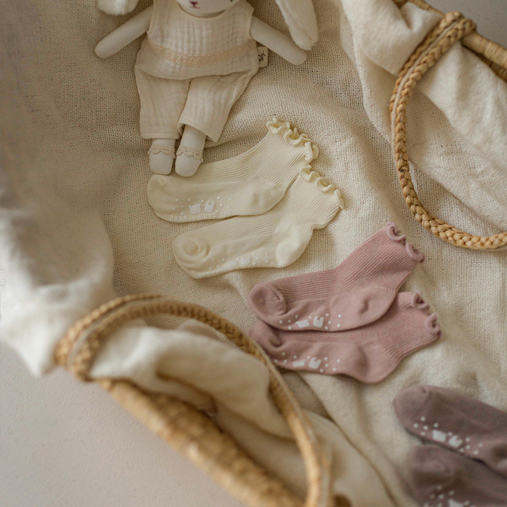 빌리 블리 아기 양말 미들 삭스 미끄럼방지 아기 발목 양말