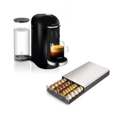 [네스프레소] 에스프레소 캡슐커피머신 버츄오 플러스  + 버츄오 캡슐 스테이션