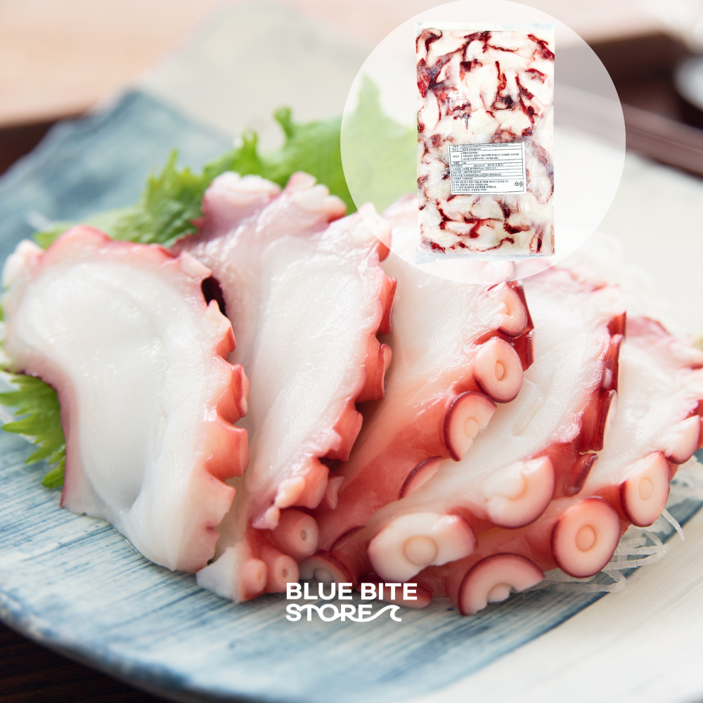 자숙 문어 슬라이스 1kg