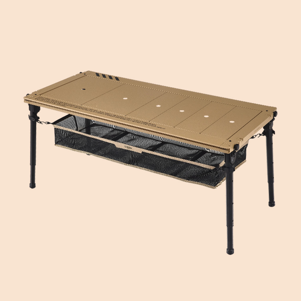 카고컨테이너 휴대용 조립식 캠핑 테이블 COMFORT IGT TABLE 샌드베이지 - 상품 이미지