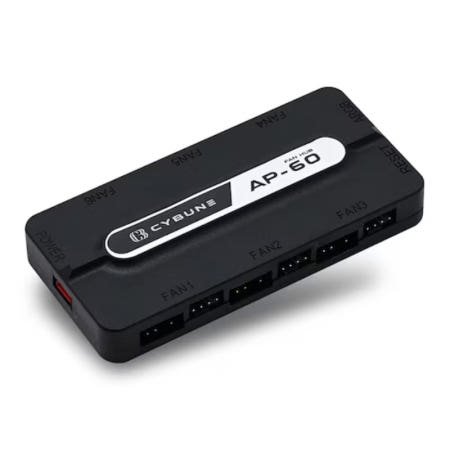 싸이번 CYBUNE AP-60 ARGB FAN HUB 팬 허브 컨트롤러 (블랙)