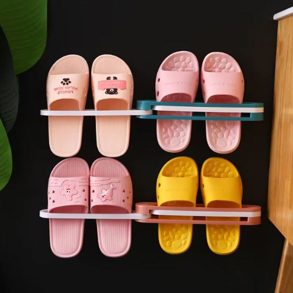 부코 홈 접착식 슬리퍼 걸이 거치대 - 상세 이미지 5