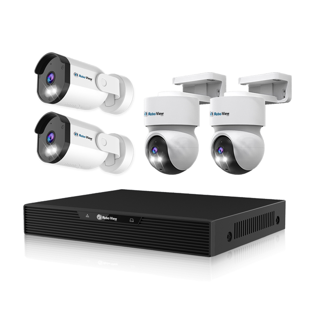 글로벌아이넷 로보뷰 NVR 8채널 AI CCTV POE 녹화기 4K UHD N5 2개+A7 2개 - 상세 이미지 4