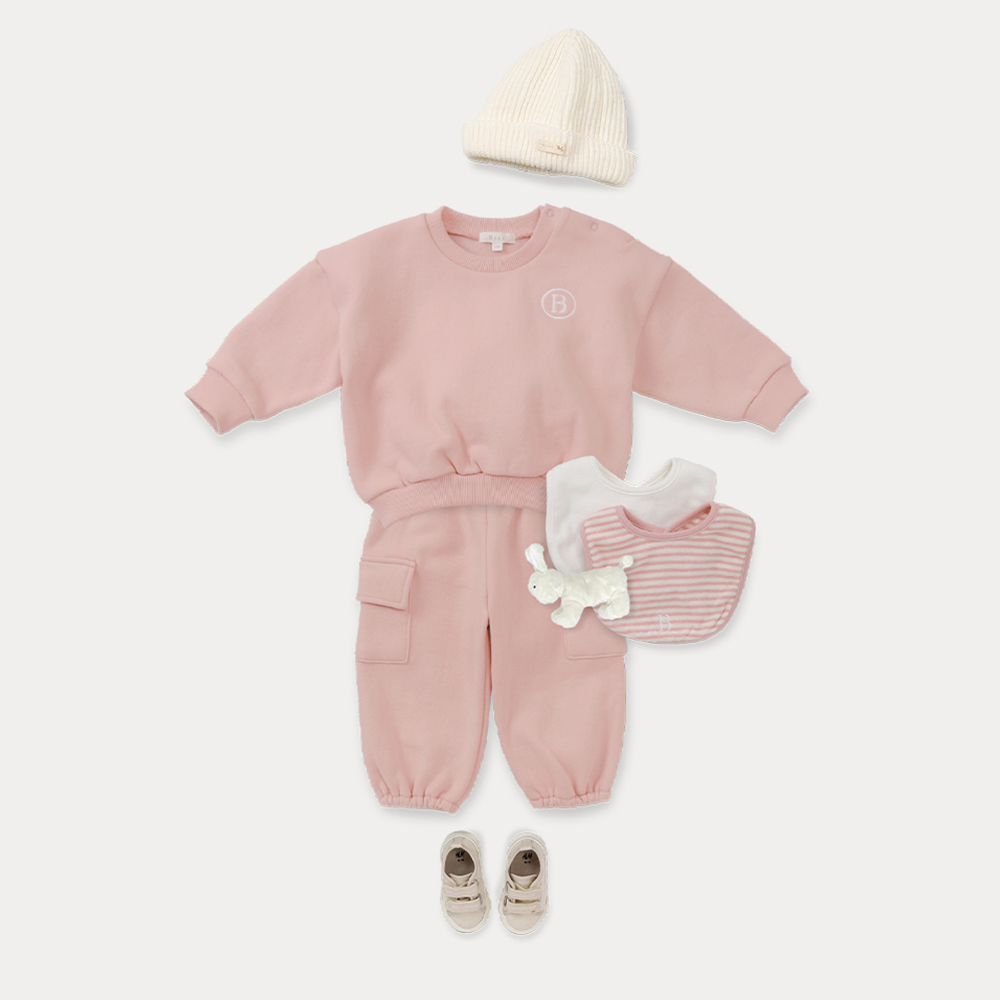 빌리 마를린 기모 맨투맨 티셔츠-5color (1-4Y) 이미지 6