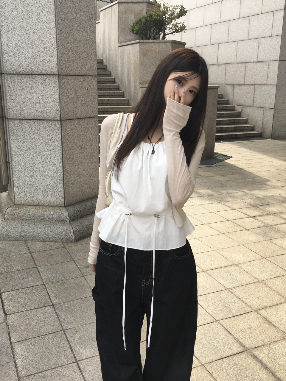 [햇빛가림용🌞💛] 클로버 썸머 후들 시스루 가디건 (6color) 상세 이미지 13