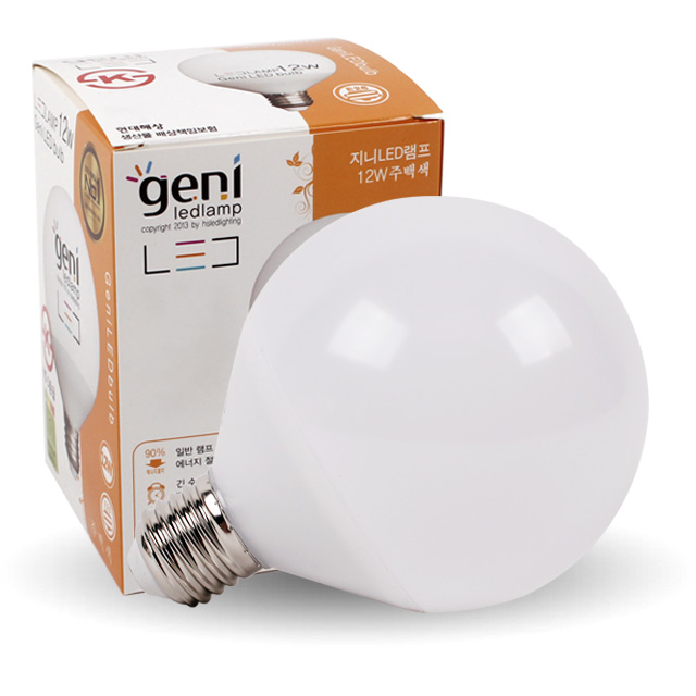 LED 볼전구 G95 12W 볼램프 주백색 숏타입 롱타입 - 상품 이미지