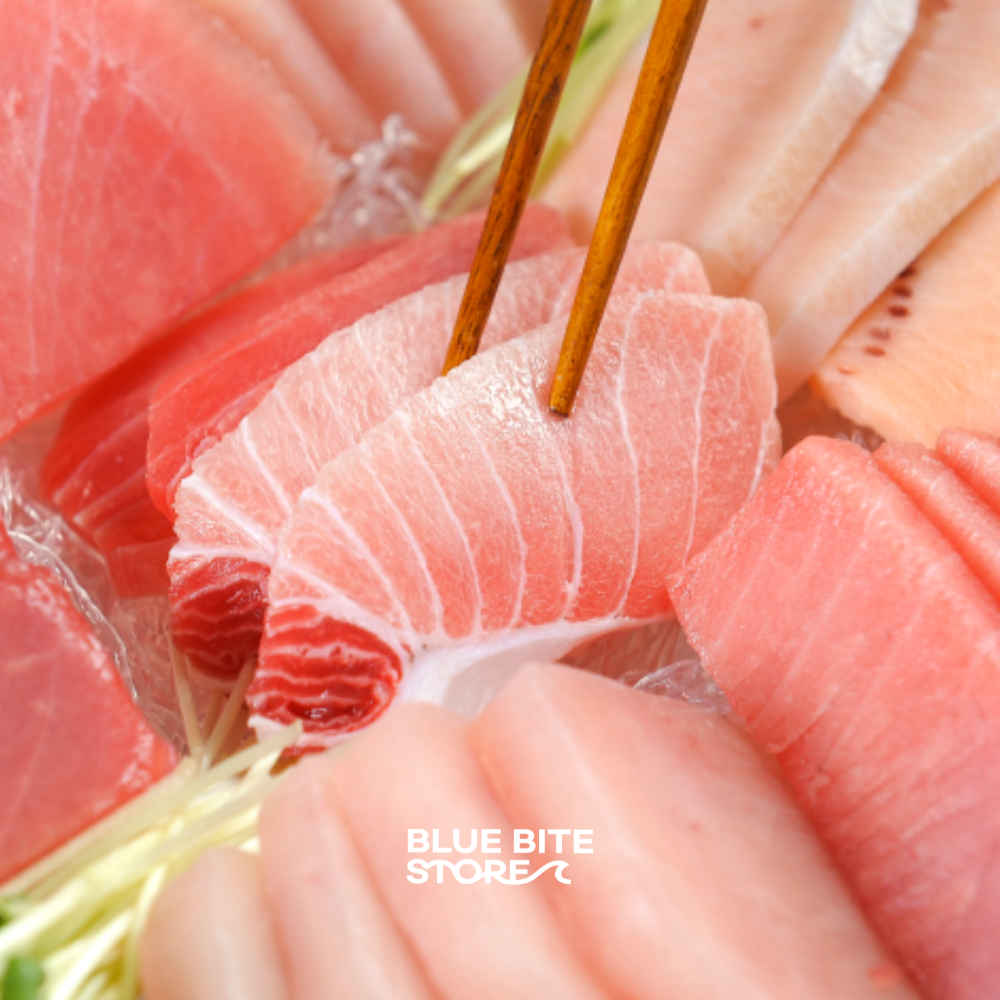 참치회 냉동참치 참다랑어 50상 블럭 참치뱃살 1kg