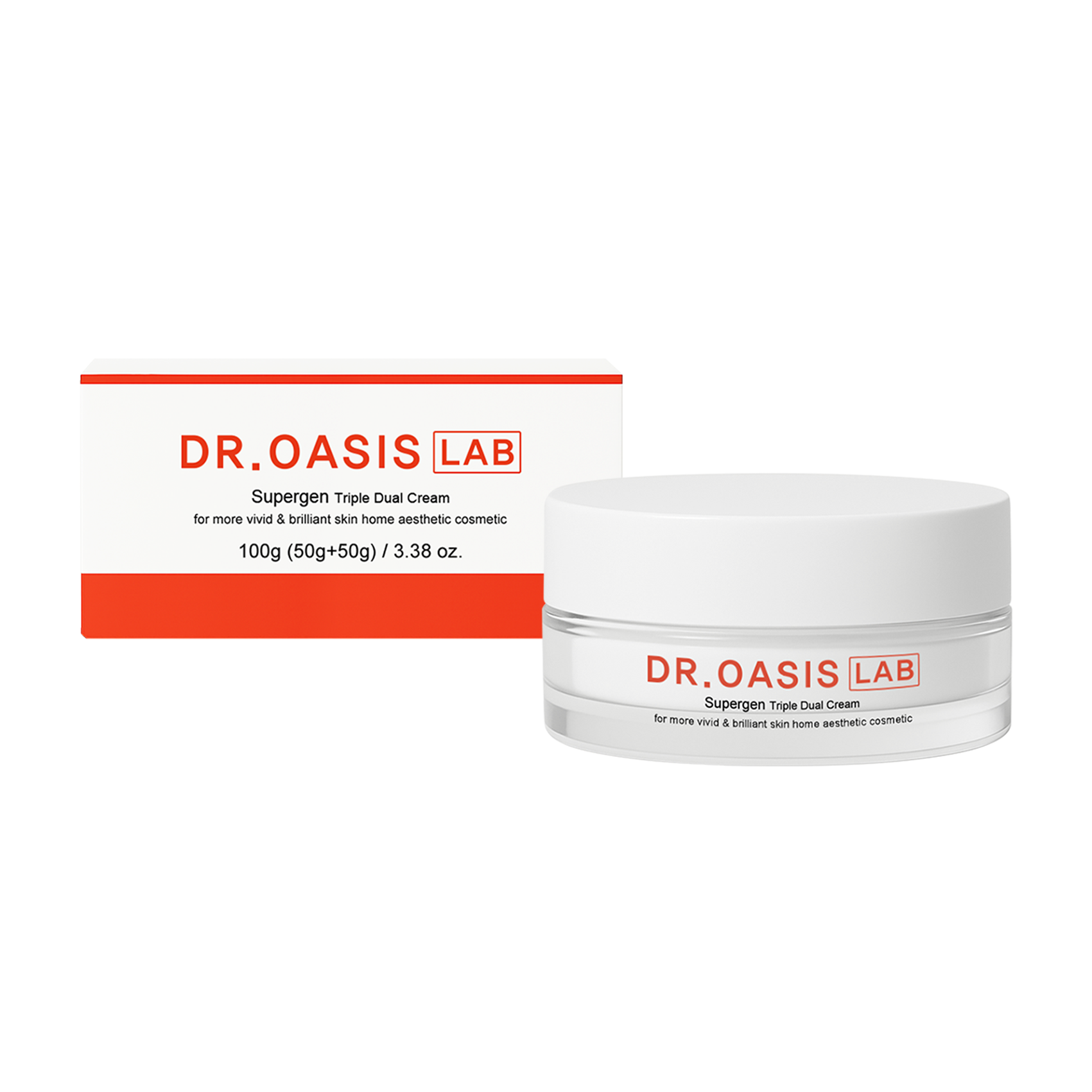 [DR.OASIS LAB] 슈퍼겐 트리플 듀얼 크림 수분 탄력 맞춤케어 50g+50g 이미지 7