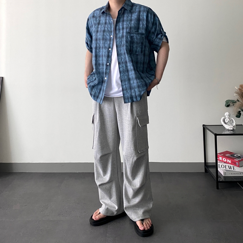 파라슈트팬츠 와이드카고팬츠 건빵바지 - 상세 이미지 4