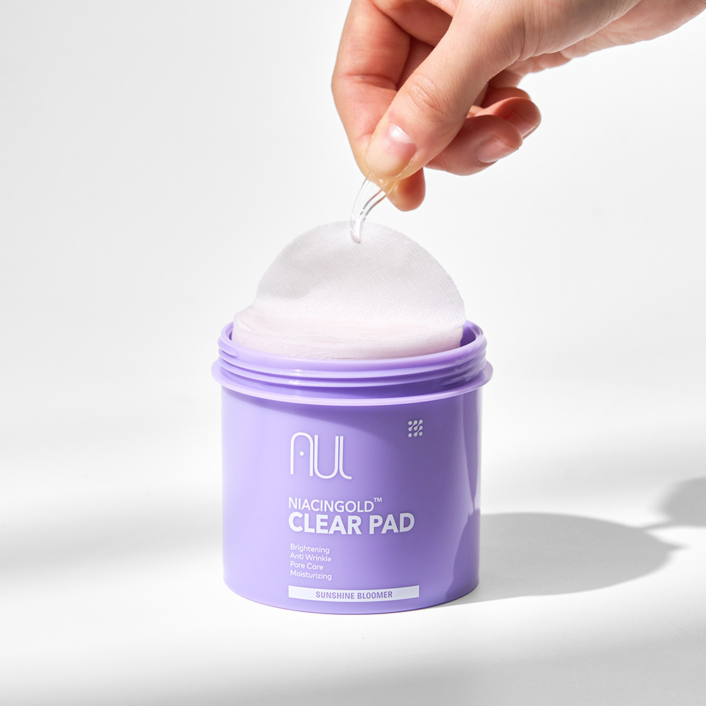 에이유엘 나이아신골드 햇빛콜라겐 토너 패드 (120pads)(미백·주름 개선 기능성) - 메인 이미지
