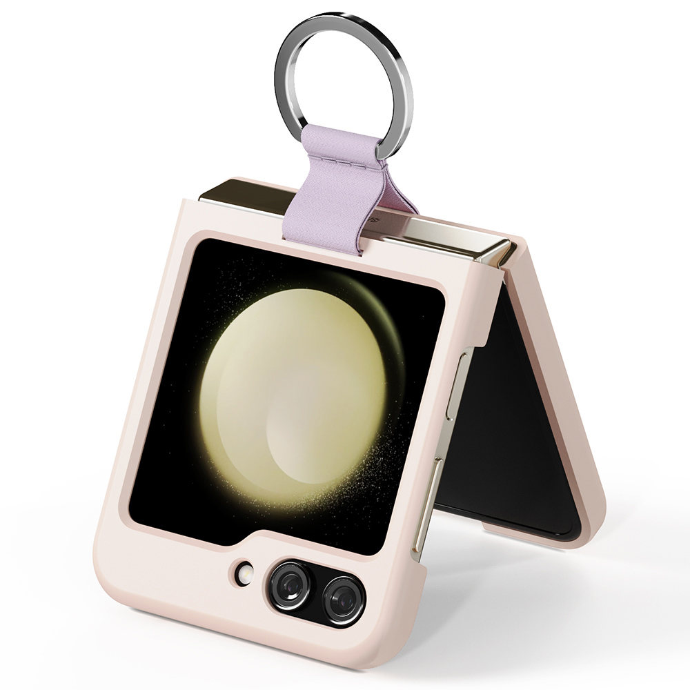 아이엠듀 힌지보호 링 케이스 그립 제트 핑크, 갤럭시Z 플립5