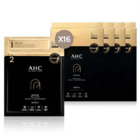 [AHC] 마스터즈 프로패치 2스텝 세트(선크림1.5ml+선패치4.5g x 4ea) 4SET