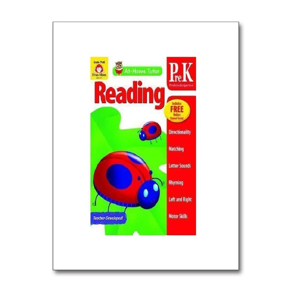 At Home Tutor Reading, Grade Prek (Paperback)