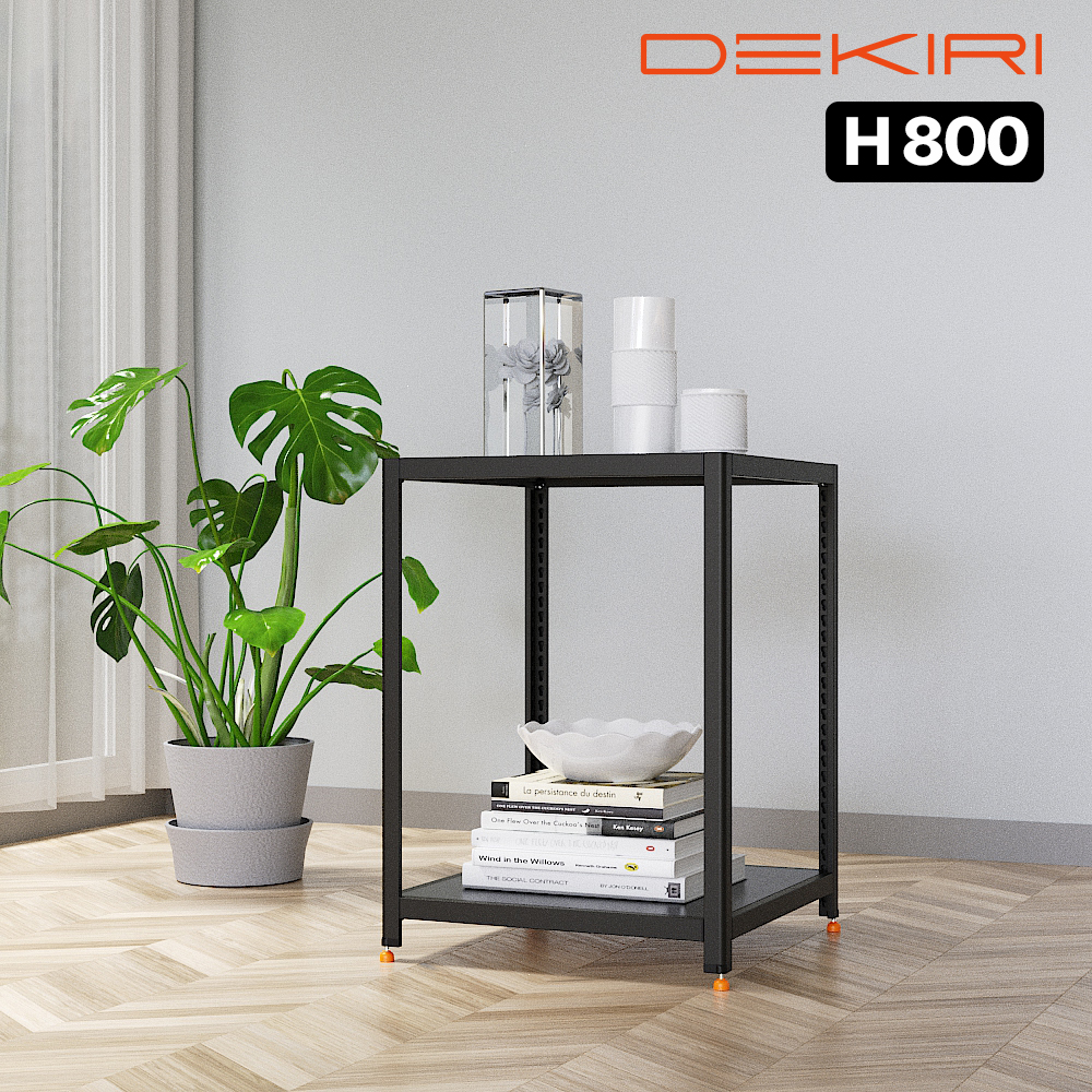 데키리 시스템선반 수납선반 팬트리 다용도실 모듈 다용도 400300800 2단