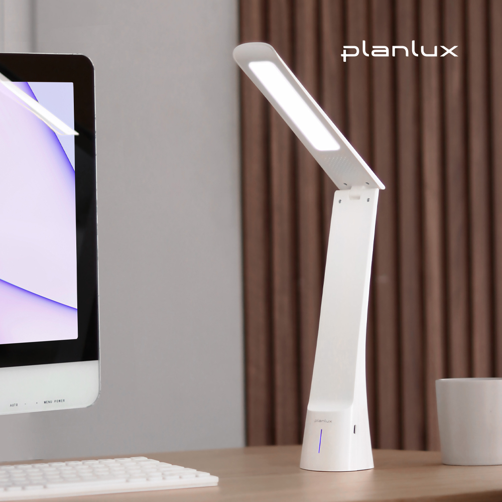 플랜룩스 LED스탠드 폴디 침대독서등 책상 무선스탠드 휴대용 접이식 제품 이미지
