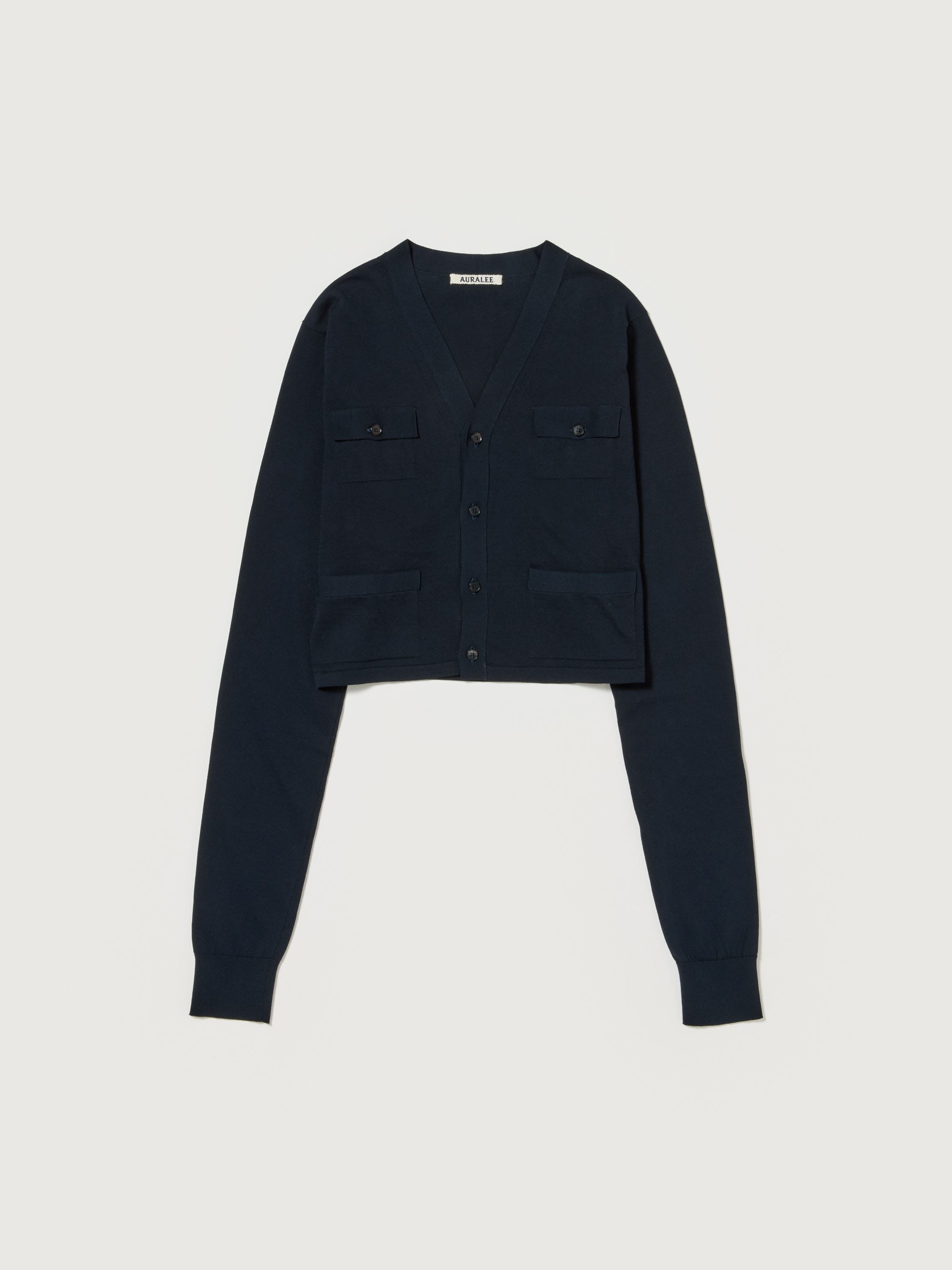 오라리 우먼즈 가디건 SUPER HIGH GAUGE COTTON KNIT CARDIGAN 25SS - 상세 이미지 3