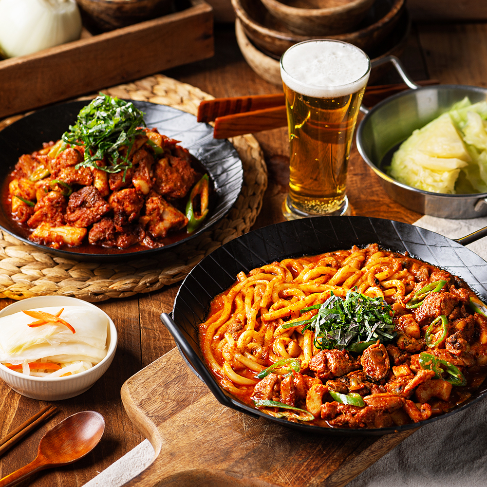 순살 닭갈비 500g 춘천식닭갈비 캠핑음식
