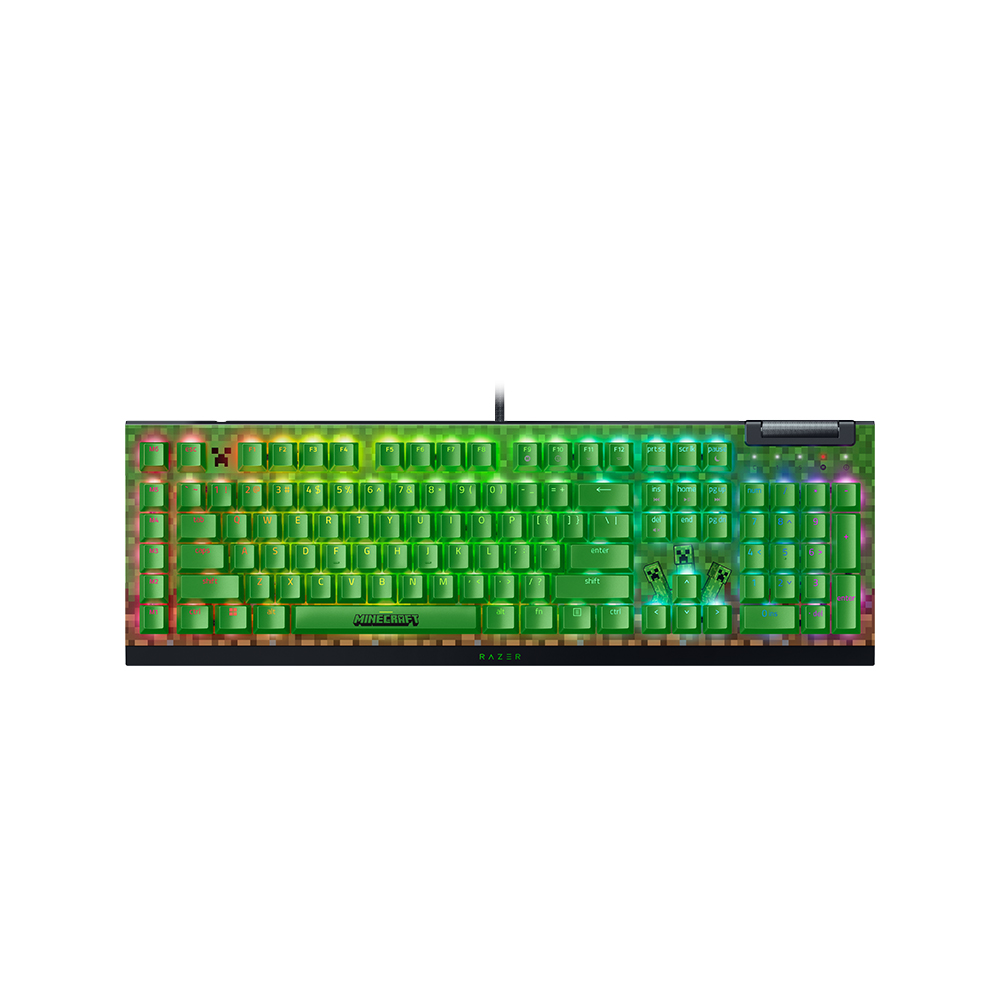 레이저코리아 블랙위도우 V4 X 마인크래프트 에디션 Razer BlackWidow V4 X Minecraft Edition - 상세 이미지 2